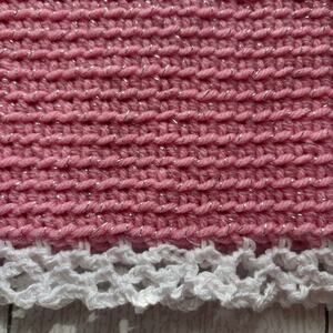 Handmade Pink Shimmer Cat Sack Pet Bed